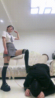 【简一】JK学生主过膝袜调学长 bf11340