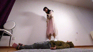 【初九】帆布鞋踩（未流出视频独家发布）