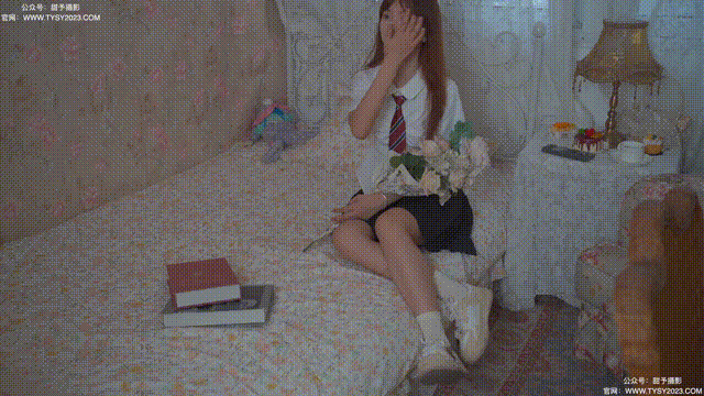 【甜予摄影】NO.007 璇璇-板鞋、白棉袜、裸足-2