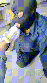 【辣姐】开发修理工做狗-舔脏小白鞋碾压喂食骑马坐垫 JS23051602