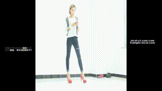 【冰冰女主】红色高跟鞋遛狗作弄！
